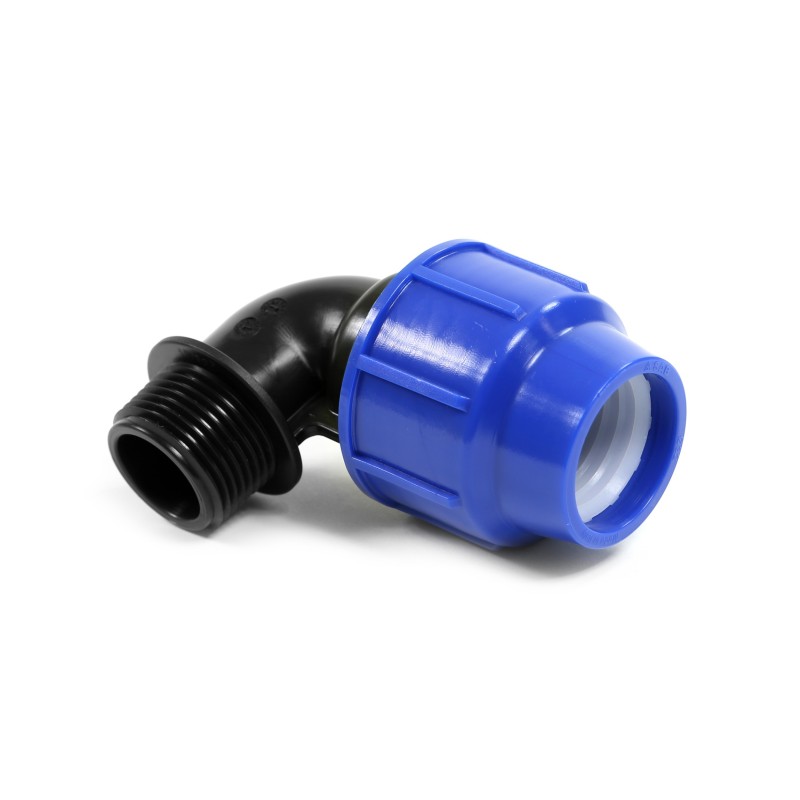 GOMITO MASCHIO 16X1/2 COMPRESSIONE