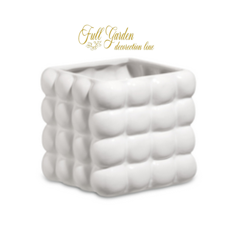BUBBLE CUBE 11,5X11.5X11.5 WHITE