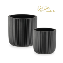 2 PZ  MALI  26,5 H 27,5/ INT. Ø 22,5 H 23,5 BLACK