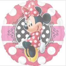 MYLAR  MINNIE MOUSE TONDO 18