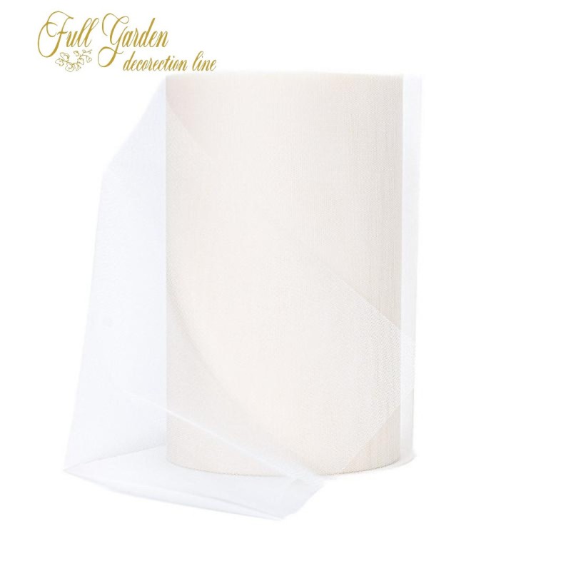 ROTOLO TULLE CM12,5X100MT SETA