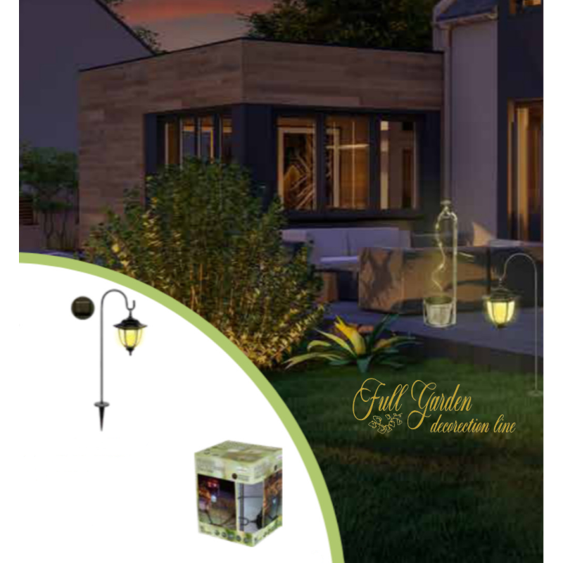 PALETTO GIRAFFA CON PANNELLO SOLARE 57CM