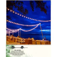 CINTURA 10 PORTALAMPADE CAVO SCURO 10MT