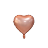 MYLAR CUORE SATINATO ROSA GOLD  18