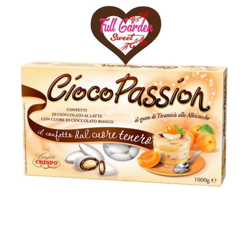 CONFETTI CIOCO PASSION KG.1 TIRAMISU ALBICOCCHE