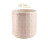 VASO CERAMICA ROSA SFUMATO D13 H 13,5