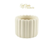 CILINDRO CERAMICA AVORIO D.81 H.65