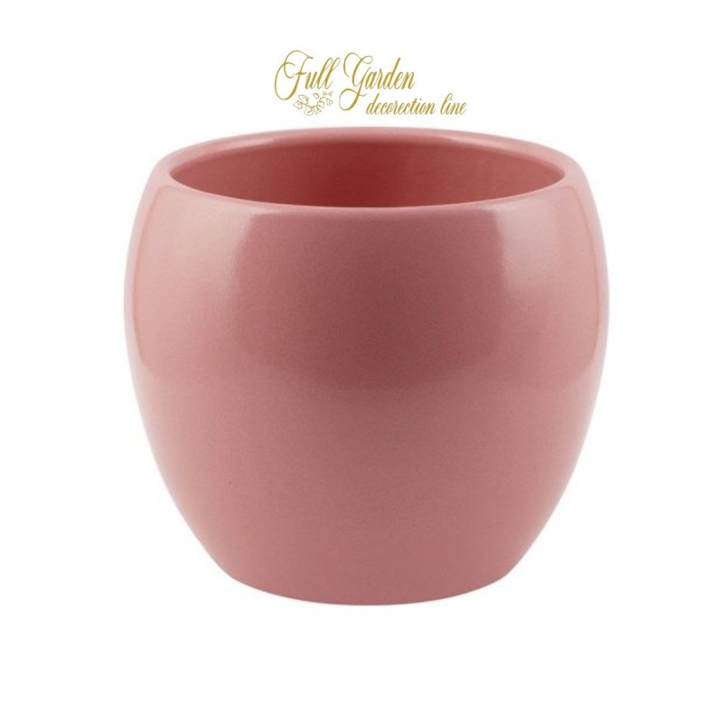 SFERA LISCIA CERAMICA ROSA D.16 H 13