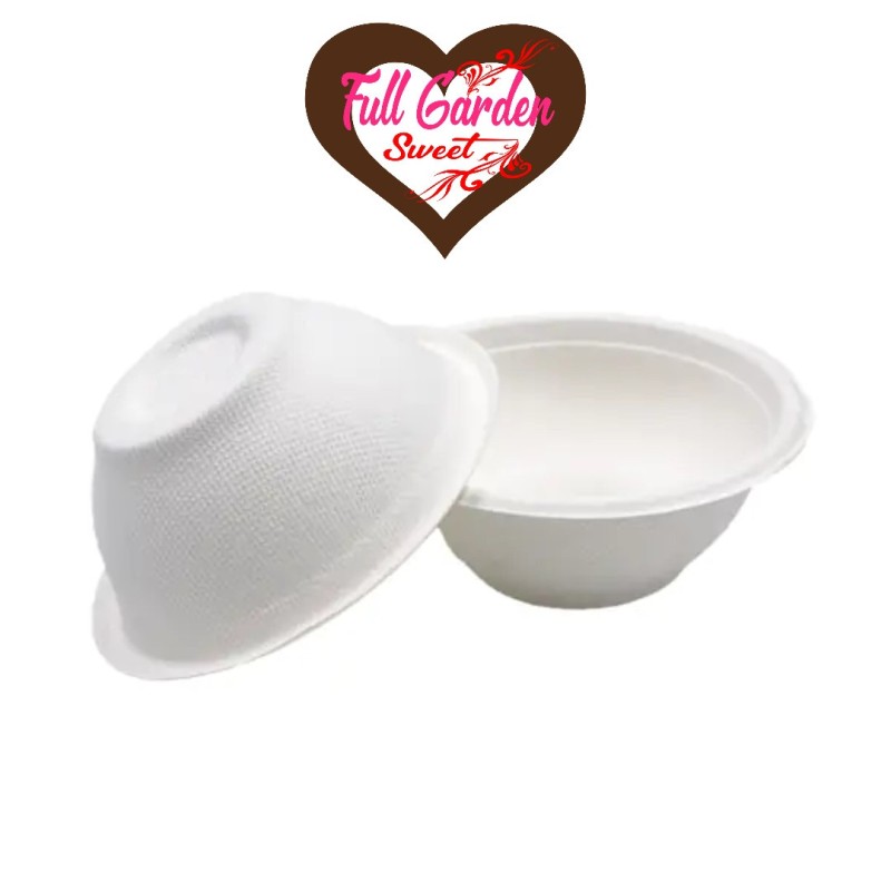 PIATTI FONDI DIAM. 12 IN POLPA BIOCELLUTEX 50PZ