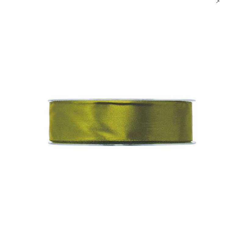 NASTRO DOPPIO RASO MT.50X40MM VERDE OLIVA 17 BIS