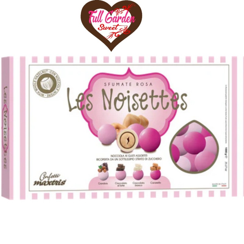 CONFETTI  MAXTRIS LE NOISETTES SFUMATI ROSA KG1