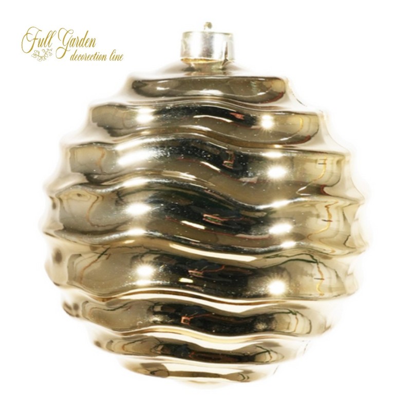 SFERA PLASTICA  MM.150 GLD