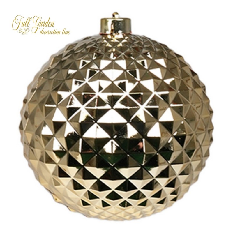 SFERA PLASTICA  MM.150 GLD