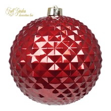 SFERA PLASTICA  MM.150 RED