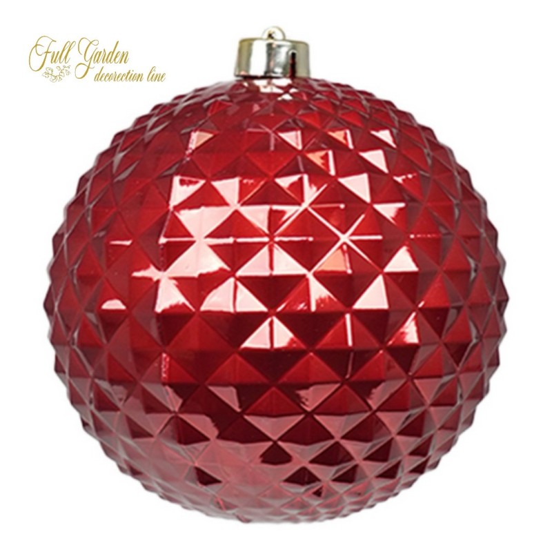 SFERA PLASTICA  MM.150 RED