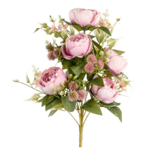 FRONTALE PEONIE X 12  MAUVE