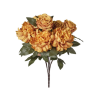 MAZZO ROSE/PEONIE X 9 CM 53 MUSTARD