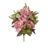 MAZZO FRONTALE ROSE-ORTENSIE X7 CM 46 LILLA