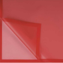 FOGLI SUQARE MAT F/PIENO 50MY CM.58X58 12 PZ ROSSO