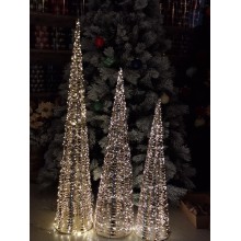 SET 3 CONI LED CM 150-120-100 INDOOR E OUTDOOR