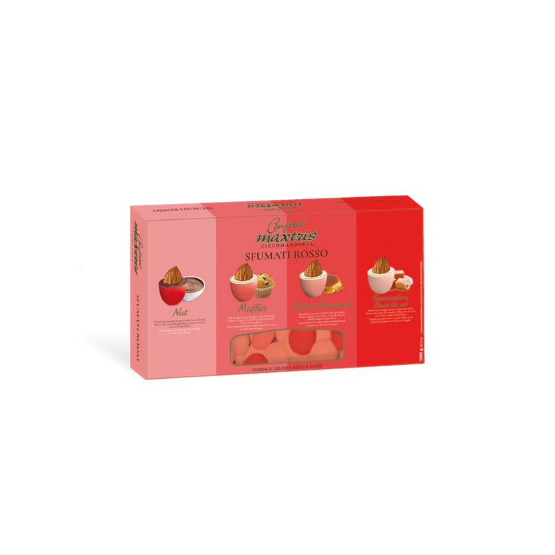 CONFETTI  MAXTRIS LE NOISETTES SFUMATI ROSSI KG1