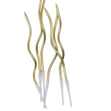 CANDELINE CURVE ORO PZ 6