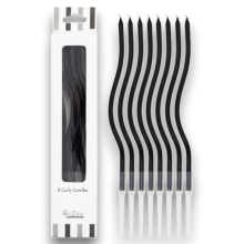 CANDELINE CURLY NERO PZ 8