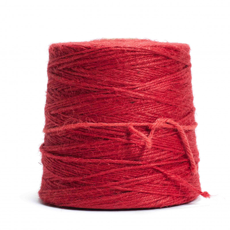 STRING JUTA MM.2 BORDEAUX  KG.1