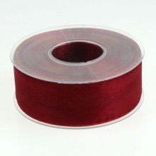 SHINING ORGANZA MM 40X50 MT BORDEAUX