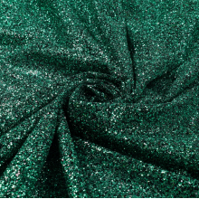 TELO CINIGLIA GLITTER CM.150X3 MT DARK GREEN