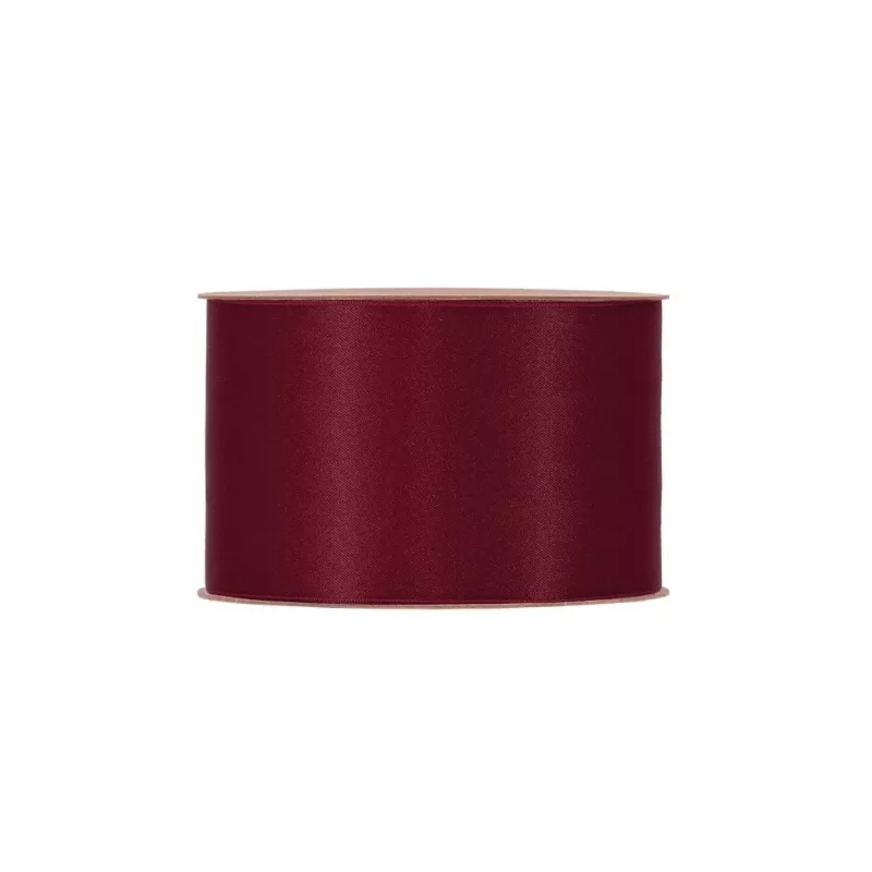 NASTRO MM40X20 BORDEAUX RECYCLED PET RIBBON