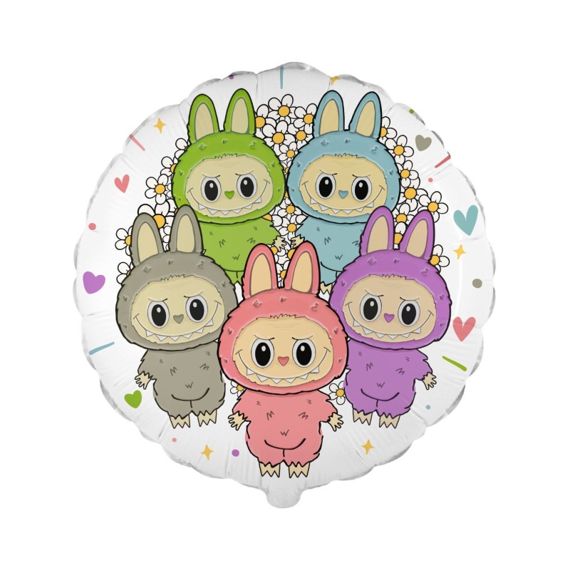 PALLONCINO 18 MYLAR  LABUBU