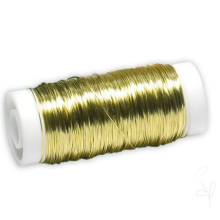 FILO SPOLETTA PLASTICA 0,30MMX100GR GOLD