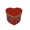 SCATOLA ROSSA CUORE SINGOLA 14X15X H 10 CM