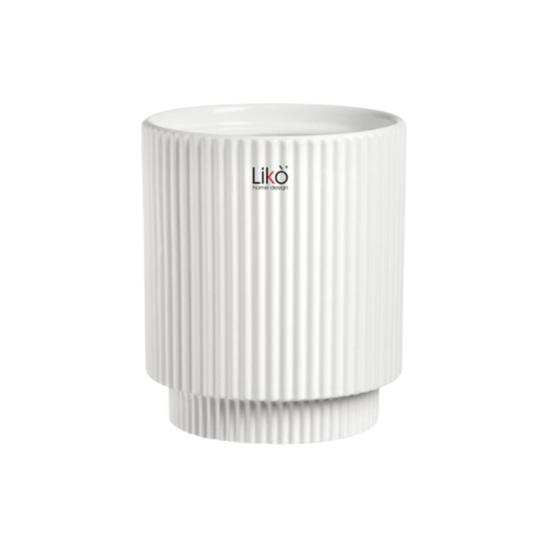 VASO NEIVA H.15 DM 13 BIANCO