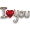 MYLAR I LOVE YOU  48  123 CM