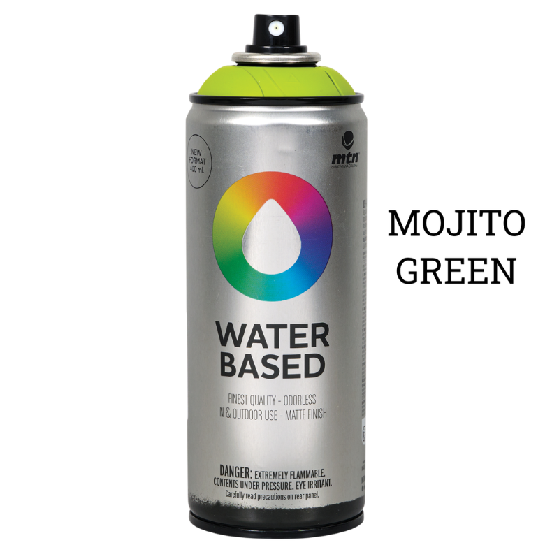 MONTANA WATER BASED 400ML BRILLANT YELLOW GREEN