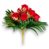 BOUQUET BOCCIOLI X 12 ROSSO