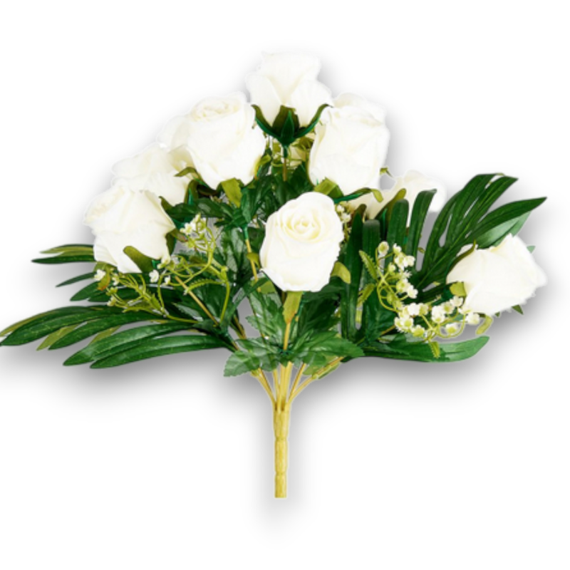 BOUQUET BOCCIOLI X 12 CREMA