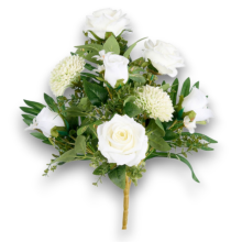 FRONTALE ROSE E PON PON CREMA