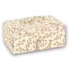 VALIGETTA IN CARTONE FIORI DI PESCO 335X235X140