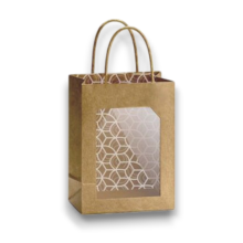 BAGS PIETRA XSMALL NATURALE 8X11X14 CM PZ10