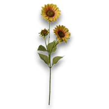 RAMO GIRASOLE X 3 CM.62 YELLOW