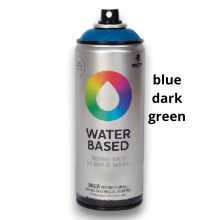 MONTANA WATER BASED 400ML BLUE GREEN DARK