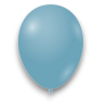 PALLONCINO DECOR LINE PASTELLO 12 STEEL BLU PZ 50
