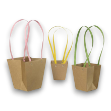 B.SHOPPER KR.TRAPEZE 12X12,5+8 COLORI ASS.PZ 12