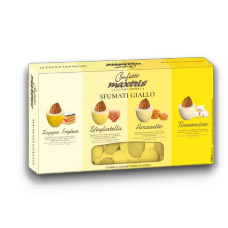 CONFETTI  MAXTRIS LE NOISETTES SFUMATI GIALLI KG1