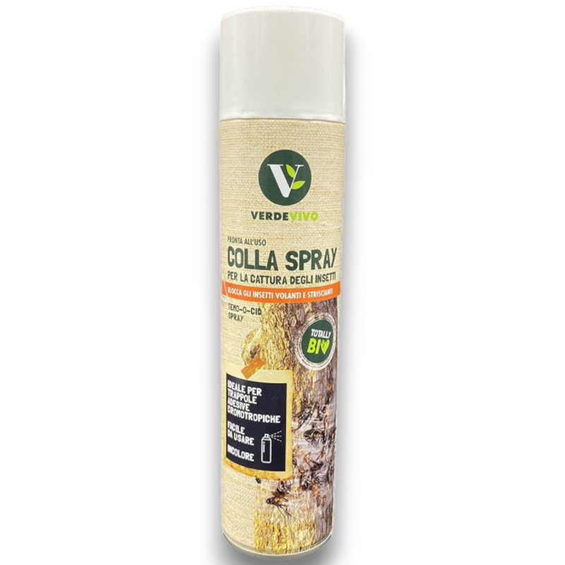 VERDE VIVO  COLLA SPRAY PER CATTURA INSTTI 600ML