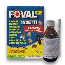 FOVAL CE INSETTICIDA LIQUIDO CONTRO INSETTI 100ML