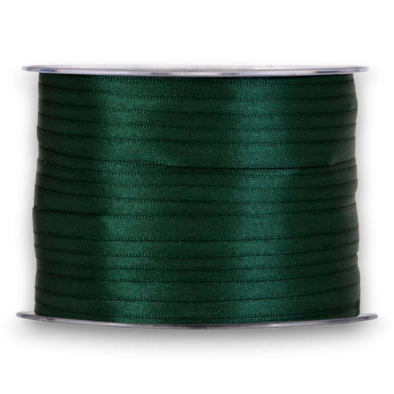 NASTRO RASO 6MMX100MT GREEN